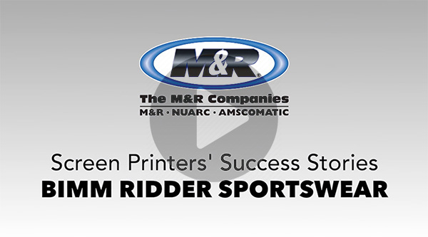 M&R Screen Printer Success Stories